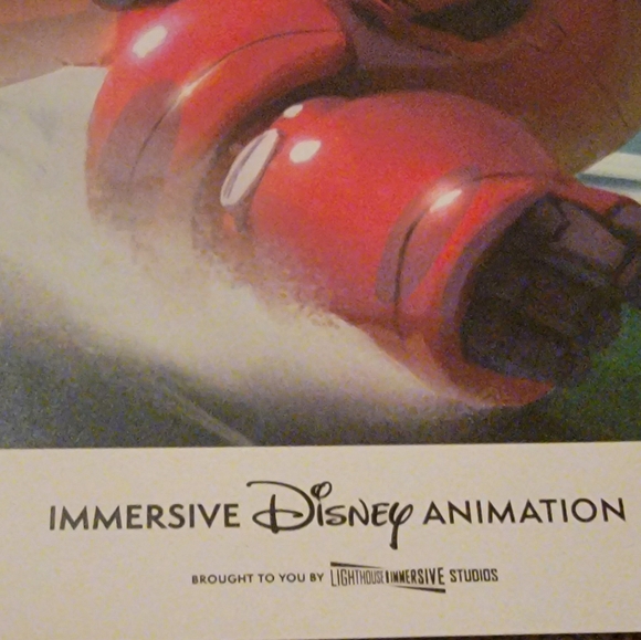 DISNEY ANIMATION Immersive Experience Print Poster 2023 - Picture 2 of 3